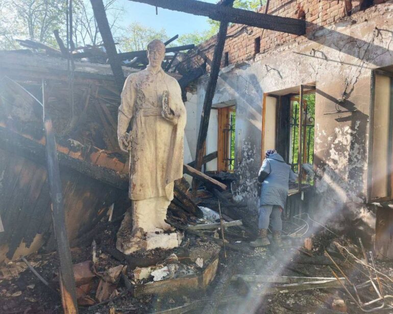 The Ministry of Culture and Information Policy of Ukraine continues to record russian war crimes against cultural heritage