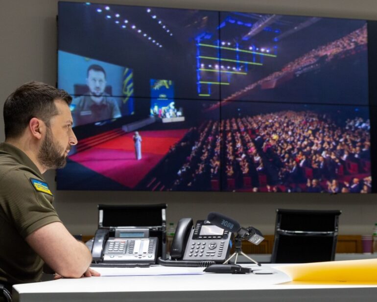 Address by the President of Ukraine to the filmmaking community at the opening of the 75th Cannes International Film Festival