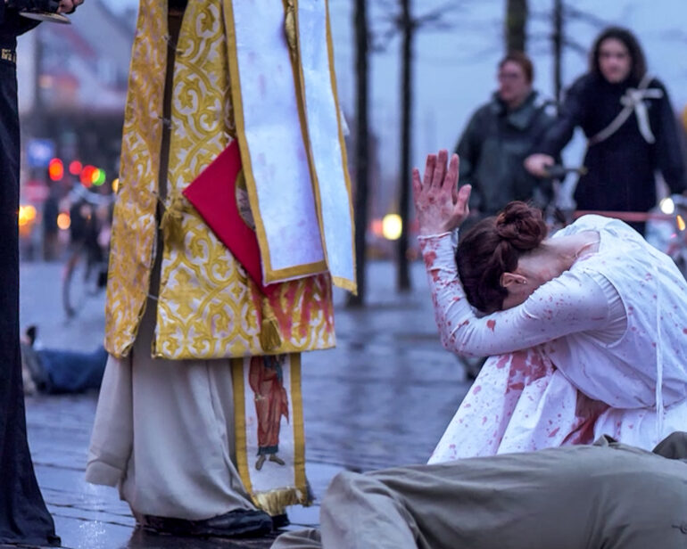 У Копенгагені артисти розповіли про злочини російської церкви (фото)