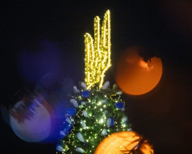 Українські міста цьогоріч витратили на ялинки рекордно низьку суму